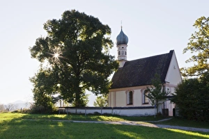 Onion Dome Prints: Ramsachkirche church at Murnauer Moos Moor
