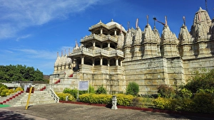 Spires Prints: Ranakpur Jain temple (Chaturmukha Dharana Vihara), Ranakpur, Rajasthan, India