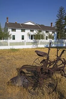 Images Dated 13th August 2007: Ranch House, Grant-Kohrs Ranck National Historic Site, City of Deerlodge