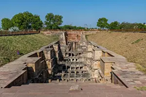 Rani Ki Vav, The Queen's Stepwell, UNESCO World Heritage Site, Patan, Gujarat, India, Asia