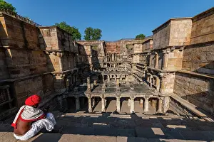 Rani Ki Vav, The Queen's Stepwell, UNESCO World Heritage Site, Patan, Gujarat, India, Asia