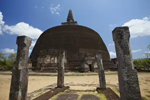 Polonnaruwa Prints: Rankot Vihara, Polonnaruwa, UNESCO World Heritage Site