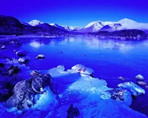 Back Ground Collection: Rannoch Moor in winter