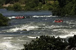 Images Dated 30th November 2007: Rapids on the Nile, Uganda, East Africa, Africa