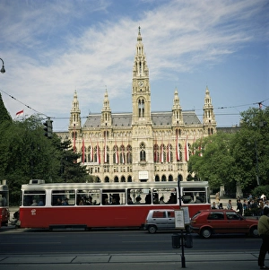 Rathaus Prints: Rathaus (City Hall), Vienna, Austria, Europe