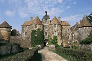 Picardie Prints: Ratilly castle, Puisaye, Picardie (Picardy), France, Europe