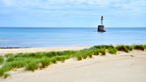 Aberdeenshire Prints: Rattray Lighthouse, Aberdeenshire, Scotland, United Kingdom, Europe