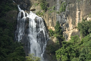 Hill Country Prints: Rawana Falls, Ella Gap, Hill Country, Sri Lanka, Asia