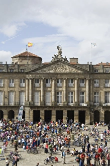 Santiago De Compostela Prints: The Raxoi Palace