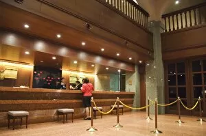 Reception area of Hotel Okura
