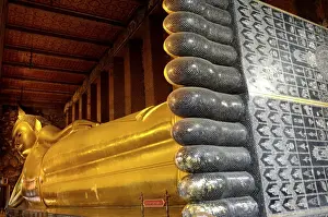 Feet Prints: Reciling Buddha statue, Wat Phra Chetuphon (Wat Po)