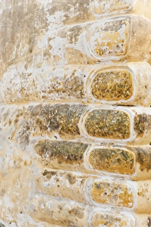 Finger Prints: Reclining Buddha feet at Wat Lokayasurtharam