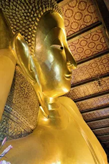 Reclining Buddha, Wat Pho, Bangkok, Thailand, Southeast Asia, Asia