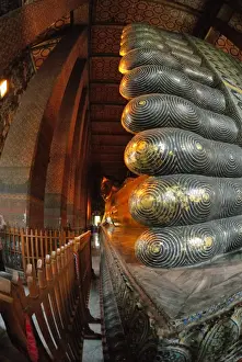 Stereotypically Thai Prints: Reclining Buddha at the Wat Pho Monastery (Wat Phra Chetuphon)