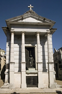 Cemeteries Prints: Recoleta Cemetery, Buenos Aires, Argentina, South America