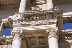 Detail of reconstructed library