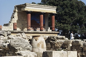 Minoan Prints: Reconstructed palace of King Minos