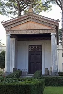 Reconstruction of Etruscan Temple, Villa Giulia, Rome, Lazio, Italy, Europe