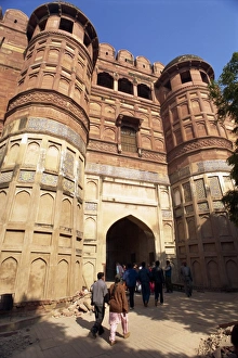 Red Fort, built by Akbar in 1565