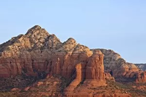 Images Dated 15th February 2010: Red rock formations at sunrise, Coconino National Forest, Arizona, United States of America