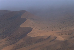 Curving Prints: Red sand dunes