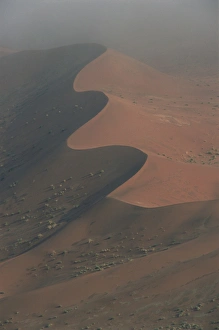 Red sand dunes
