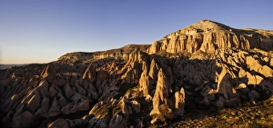 Red Valley Prints: Red Valley at sunset, Cappadocia, Anatolia Region, Turkey, Asia Minor, Eurasia