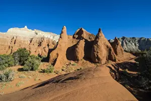 State Park Prints: Redrock sandstone formations in the Kodachrome Basin State Park