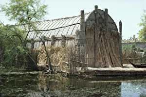 Marshes Prints: Reed houses
