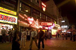 Sex Industry Prints: Reeperbahn, the red light district, St