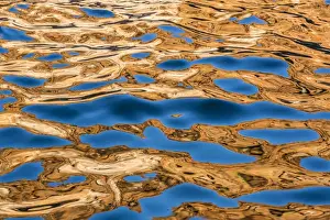 Kimberley Prints: Reflections in the late afternoon light on the King George River