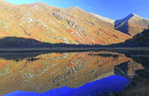 Mirror Prints: Reflections in Loch Shiel, Glenshiel, Highlands, Scotland, United Kingdom