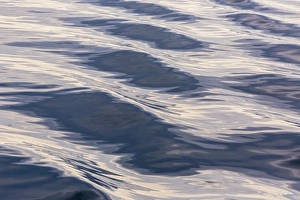 Ilulissat Prints: Reflections from ships wake in the sea near the town of Ilulissat