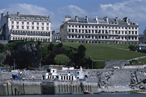 Plymouth Prints: Regency houses including Lady Astors House, Plymouth Hoe, Plymouth