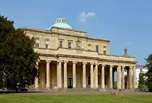 Images Dated 22nd April 2011: The regency style Pittville Pump Room in Pittville Park, Cheltenham Spa