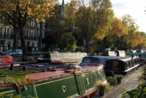 Fall Collection: Regents Canal at Little Venice, London, England, United Kingdom, Europe