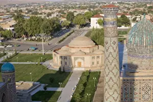 Registan Ensemble, Samarkand, UNESCO World Heritage Site, Uzbekistan, Central Asia, Asia
