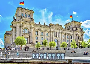 Public Space Prints: The Reichstag Building, home of the German Parliament