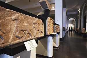 Images Dated 23rd December 2009: Relics from Anuradhapura period in National Museum, Cinnamon Gardens, Colombo