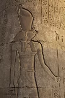 Search Results: Relief carving in the ancient Egyptian Temple of Kom Ombo near Aswan, Egypt, North Africa, Africa