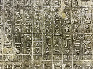 Relief Prints: Relief from a tomb in Saqqara, part of the Memphite Necropolis