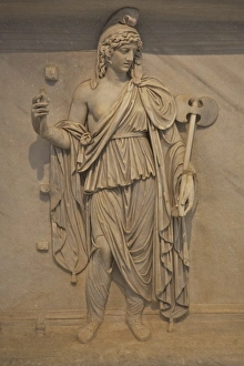 Images Dated 28th April 2010: Reliefs from Hadrianeum in Rome, Farnese Excavations, National Archaeological Museum