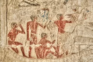 Closeup Gallery: Reliefs, Mastaba of Ankh-Ma-Hor, Necropolis of Saqqara, UNESCO World Heritage Site