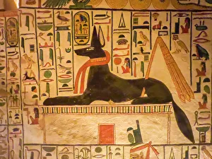 Relief Prints: Reliefs and paintings in the tomb of Nefertari