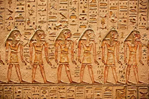 Relief Prints: Reliefs, Tomb of Rameses V and VI