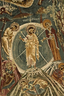 Frescoe Prints: Religious wall paintings (frescoes)