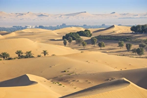 Sand Dunes Prints: Remah Desert, Al Ain, Abu Dhabi, United Arab Emirates, Middle East
