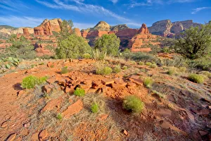 Sedona Gallery: The remains of an ancient Indian Kiva on Mescal Mountain in Sedona, Arizona
