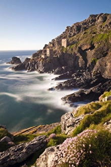Images Dated 22nd May 2009: The remains of the Crown`s Shaft at Botallack Tin Mine, Cornwall, England