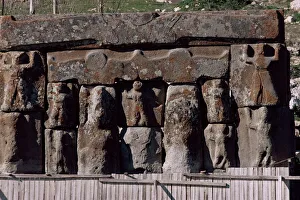 Asia Minor Prints: Remains of a Hittite temple at Eflatun Pinar